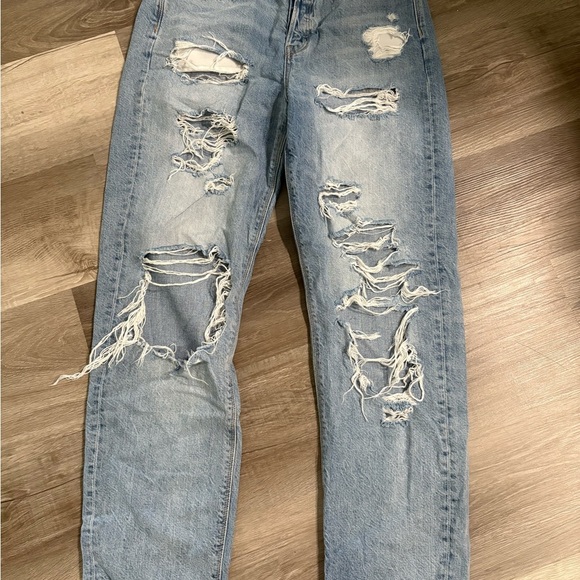 American Eagle Outfitters Denim - American Eagle Outfitters Men's Distressed Blue Jeans
